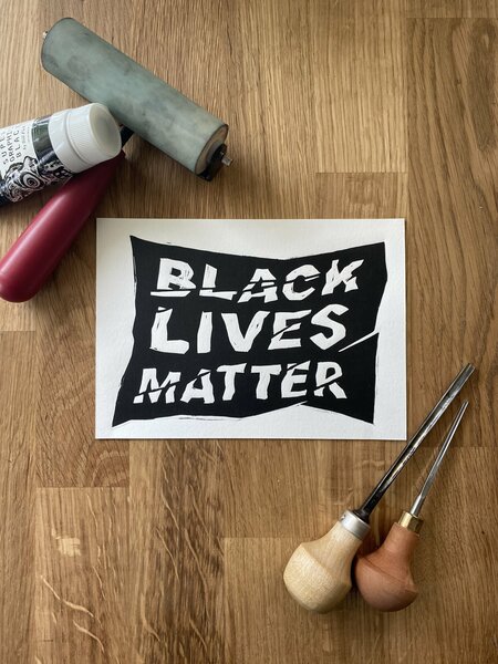 Black Lives Matter Benefit Print — chris ryan draws