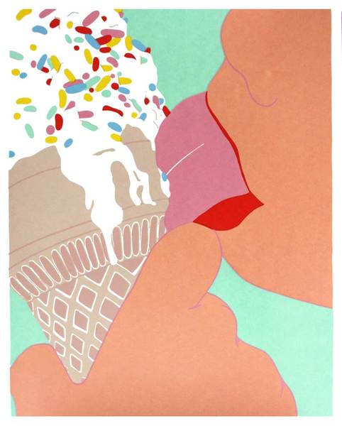 Ice Cream Lick | Print Club London