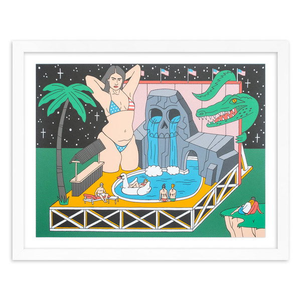 Luke Pelletier Art Print - Theme Park - Standard Edition | 1xRUN